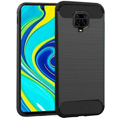 Carcasa COOL para Xiaomi Redmi Note 9S / Note 9 Pro Carb?n Negro