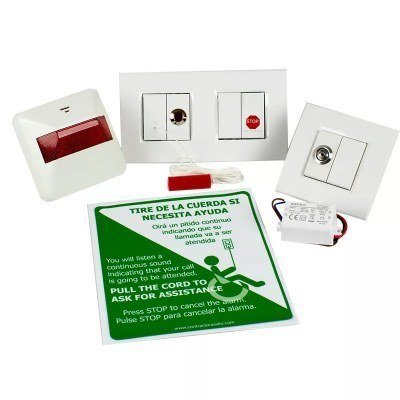 Kit Señalizacion Emergencia 1 baño