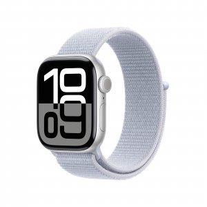 Reloj Smartwatch Apple Watch S10, GPS + Celular, 42mm, silver, AL