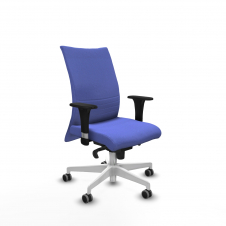 Piqueras y Crespo Albacete confidente sincro bali azul claro brazos 1D base blanca ruedas 65mm engomadas