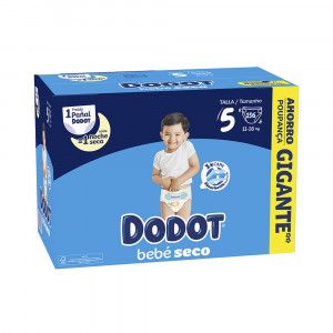 DODOT ETAPAS talla 5 pañales 11-16 kg 156 u