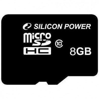 Silicon Power Tarjeta Micro SDHC UHS-1 8GB Clase 10