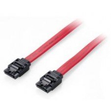 Cable Equip Sata3/m 0.5m Negro/rojo