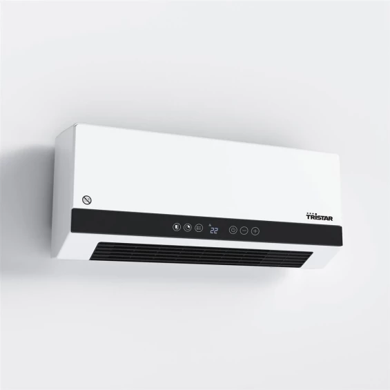 Calefactor cerámico de pared Tristar KA-5210, 2.000 W, IP-22, mando a distancia, blanco - imagen 3