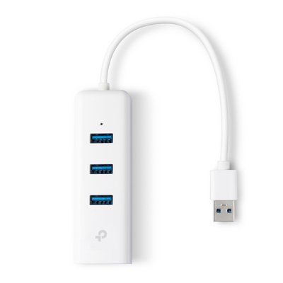 TP-LINK LAPTOP PORT REPLICATOR WIRED USB 3.0 GEN 1 THYPE A WHITE UE330