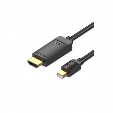 Vention Cable Conversor HAHBG/ Mini Displayport Macho - HDMI Macho/ 1.5m/ Negro