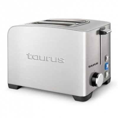 TOSTADOR TAURUS MYTOAST II LEGEND - 850W - 2 RANURAS ANCHURA VARIABLE - FUNC DESCONGELAR / RECALENTAR / CANCELAR - CUERPO ACERO INOXIDABLE