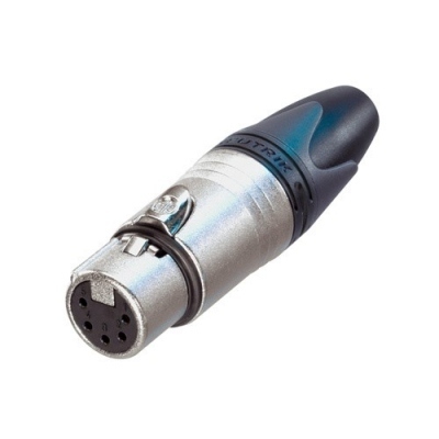 Conector XLR Hembra 5Pin NC5FXX NEUTRIK