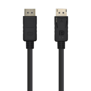 AISENS Cable Displayport V1.4 8K@60HZ, DP/M-DP/M, Negro, 3.0m