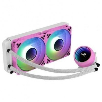 Sistema de Refrigeración Líquida Aerocool Mirage L240/ Rosa