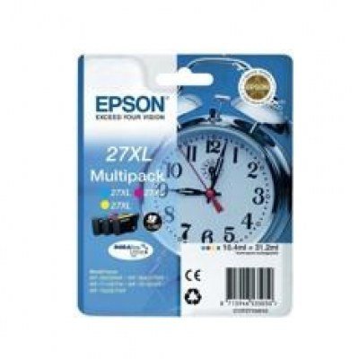 Multipack epson t271540 27xl amarillo cianmagenta wf - 3620 - 3460dtwf - dwf - despertador
