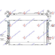 RADIATOR 4.0 TFSi - 4.2-6.3 FSi PETROL - 4.2 TDi DIESEL (720x470x32) (NRF)