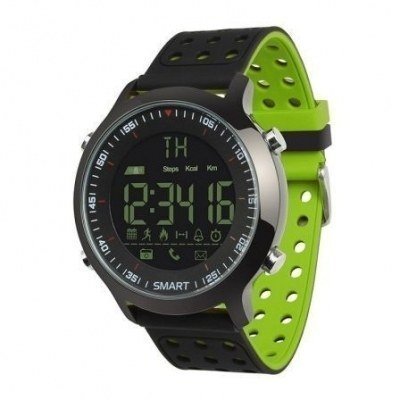 RELOJ INTELIGENTE LEOTEC HARDY LIFE VERDE - ESFERA 2.79CM FULL VIEW RETROILUMINADO IP67 - BT 4.0 - ALERTAS - PODÓMETRO - BAT. 1 AÑO -COMP. IOS/ANDROID