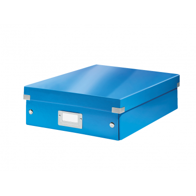 60580036 caja de almacenaje Caja de cartón Azul