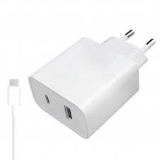Cargador USB-A y USB-C 33W + Cable USB-C Xiaomi (BHR9956)