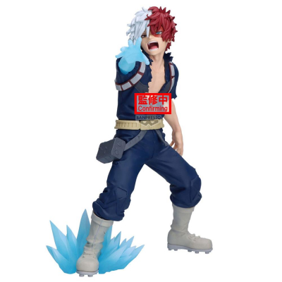Figura banpresto my hero academia maximatic shoto todoroki ii 21cm