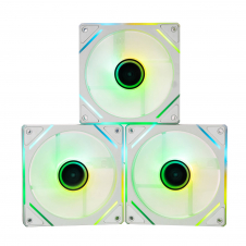 KIT DE 3 VENTILADORES ARGB NACEB FAN 12CM 45CMF