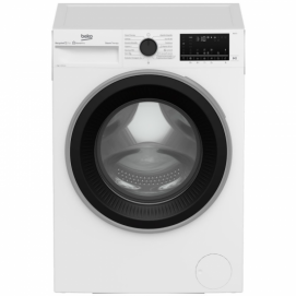 Lavadora Beko B3WFT59415W, 9kg, 1400rpm, Steam, blanco