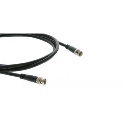 BNC Coax 1.8m cable coaxial RG-6 1,8 m Negro