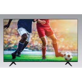 Televisión LED Hisense 43A7100F 4K Ultra HD 1500 PCI Smart TV HDR10+ WiFi Bluetooth Quad Core 43" negro