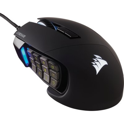 Scimitar RGB Elite ratón Juego mano derecha USB tipo A Óptico 18000 DPI