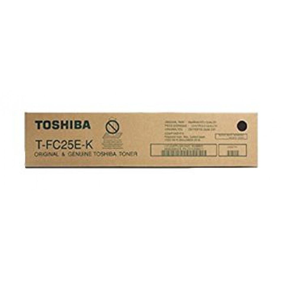 Toshiba T-FC25EK Negro Cartucho de Toner Original - 6AJ00000075/6AJ00000200/6AJ00000273