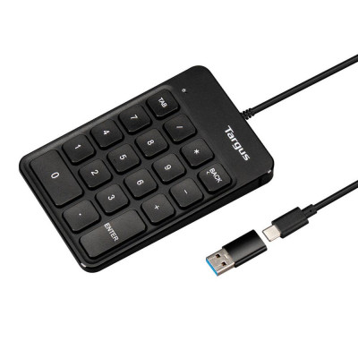 Teclado numerico targus akp13gl negro
