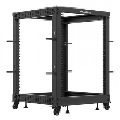 ARMARIO LANBERG ABIERTO RACK 19 15U 600X600 AJUSTABLE HASTA 1100 NEGRO