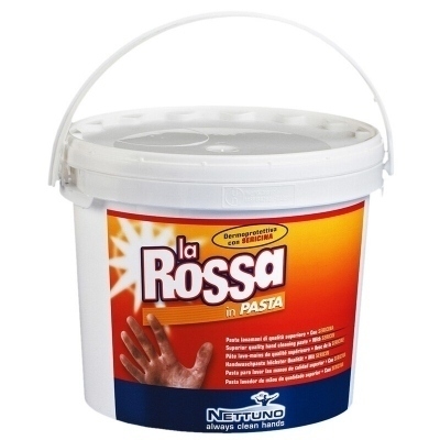 Cubo pasta lavamanos antibacteriana con sericina 5L Nettuno La Rossa 00672