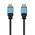 Cable Hdmi 2.0 4K Aisens A120-0359/ Hdmi Macho - Hdmi Macho/ 5M/ Negro/ Azul