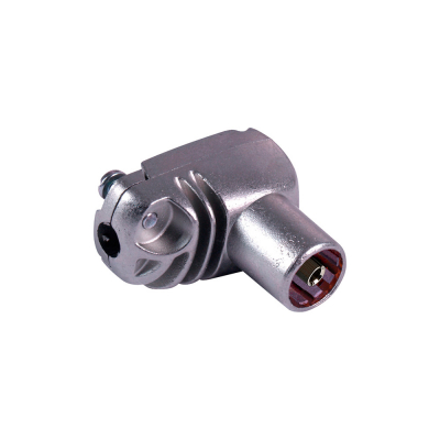 Conector pro easyf cei hembra acodado y blindado clase a+ televes