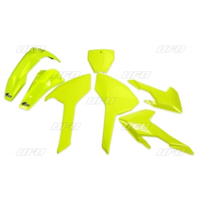 Kit plástica UFO amarillo fluor Husqvarna HUKIT616@DFLU