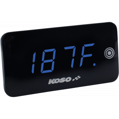 Medidor digital de tensión y temperatura con pantalla táctil superfino KOSO NORTH AMERICA BA068040