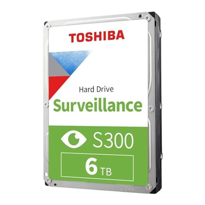 Disco duro interno hdd toshiba s300 6tb 3.5 pulgadas sata hdwt860uzsva