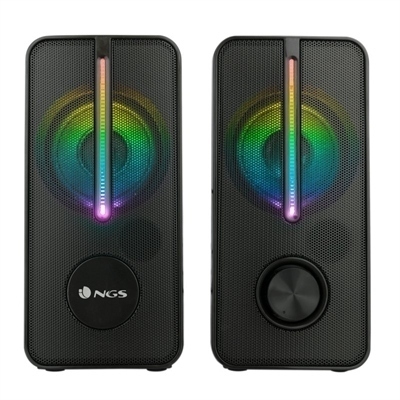 2.0 GAMING SPEAKER-RGB LIGHTS USB POWERED- OUTPUT POWER 12W