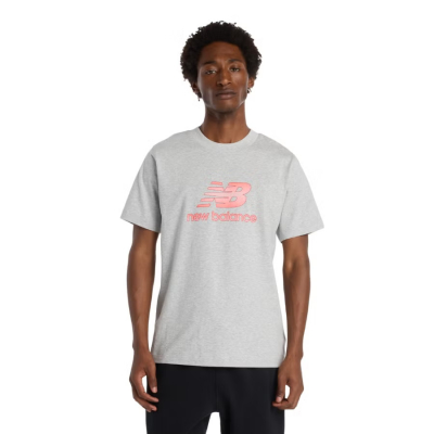 Camiseta NEW BALANCE SE SPEK LOGO TEE MT53502 AG Gris