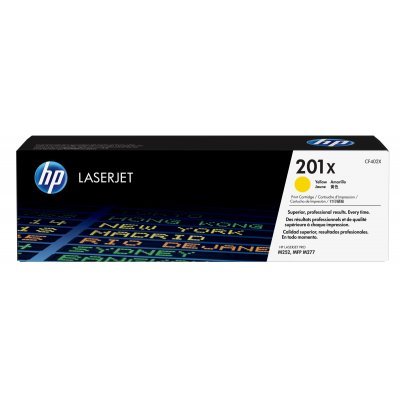 Cartucho de tóner original LaserJet 201X amarillo de alta capacidad