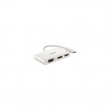 D-link DUB-V310 Base para portátil y replicador de puertos alámbrico USB 3.1 Type-C a Hdmi Vga Displayport Blanco