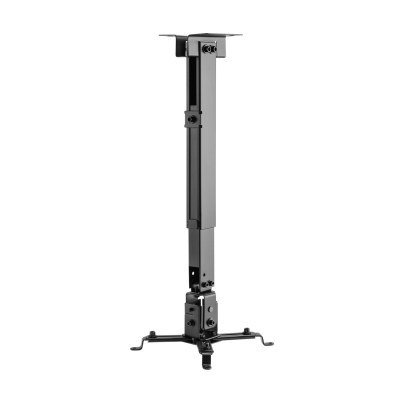 Aisens Soporte Proyector Universal Eco Inclinable y Extensible De Techo/Pared Negro