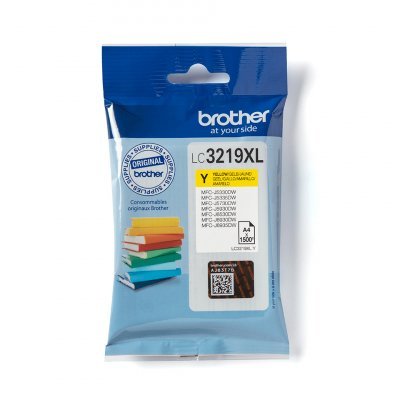 Cartucho de Tinta Original Brother LC-3219Y XL Alta Capacidad/ Amarillo