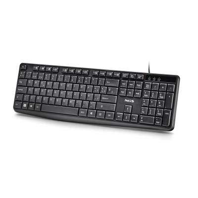 TECLADO FUNKY V4 NEGRO USB NGS