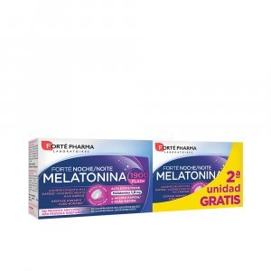 FORTÉ PHARMA MELATONINA 1900 flash adormecimiento más rápido comprimidos pack 2 x 30 u