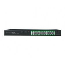 Switch STONET 24xRJ45 GbE 2xSFP PoE Rack Negro (P124GC)