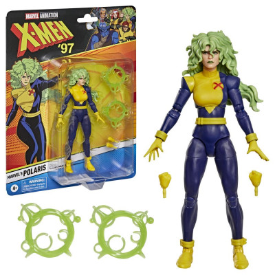 Figura hasbro marvel animation x - men '97 marvel's polaris