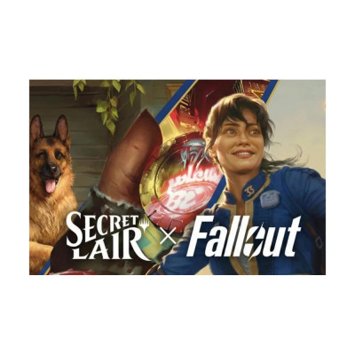 Juego de cartas Magic The Gathering Secret Lair Fallout Vault 33 - Wizards of the Coast | Español | Edición Limitada | Coleccionable