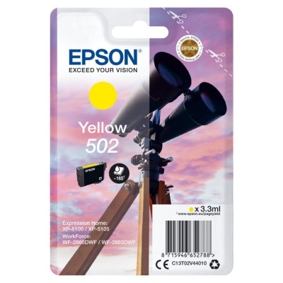 TINTA EPSON C13T02V440 502 AMARILLO