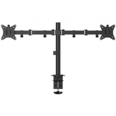 Soporte de Mesa para 2 Monitores Fonestar SMM-112BA/ hasta 9kg