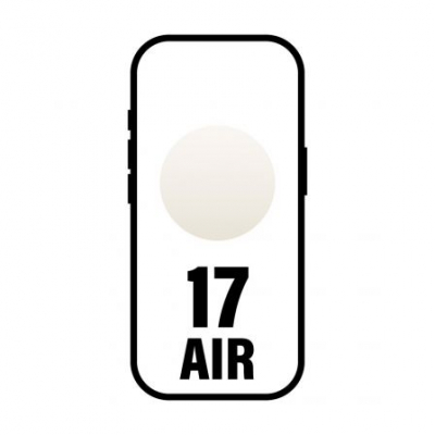 Smartphone Apple iPhone 17 Air/ 256GB/ 6.5/ Dorado Claro