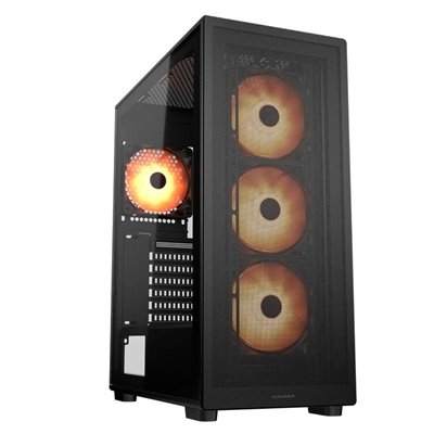 Caja Atx Cougar MX220 Rgb Black