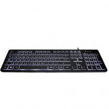 TECLADO PERFECT CHOICE CON ILUMINACION EN TECLAS PARA OFICINA - BACKLIGHT